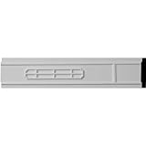 Ekena Millwork PML03X01SW 3 1/8-Inch H x 1/2-Inch P x 96-Inch L Swindon Panel Moulding by Ekena Mill