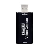HDMI キャプチャーボード USB2.0 1080P HDMI ゲームキャプチャー ビデオキャプチャカード ゲーム実況生配信・画面共有・録画・医用撮像・ライブ会議 ゲーム実況 配信 web会議 テレワーク UVC規格対応 電源不要 持ち運びに便利