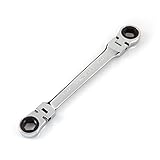 TEKTON WRN76109 Flex-Head Ratcheting Box End Wrench 13 mm x 15 mm [並行輸入品]