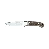 Cudeman シート 10 cm. の鹿の角ハンドル 150 C 狩猟ナイフにケースが含まれています