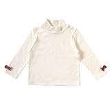 ソレイアード SOULEIADO ハイネックTシャツ オフ白 70cm 46673