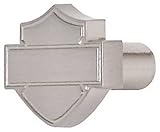 Harley Davidson HDL-10113 Brushed Nickel Zinc Cast Silhouette KnobsハーレーダビッドソンHDL - 10113ニッケル亜鉛鋳造シルエッ