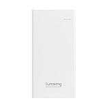 Lumsing ���o�C���o�b�e���[ ��e�� ���^ 10000mAh 3�|�[�g �}���[�d iPhone/iPad/Android �e�� �}���`�f�o�C�X �Ή� �y Glory P1 fit �z �i �z���C�g �j