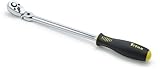 Titan Tools 11074 1/4 Drive Flex Head Extra Long Ratchet by Titan Tools