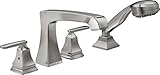 Delta Faucetデルタ蛇口t4764-ss Ashlyn、ローマTubトリム、ステンレス、、