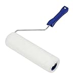 uxcell　ペイント　ローラー　ブラシ　オレンジ　ローラーバケ　グリップ　ブラシ　25cm　カバー