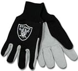 McArthur 9960690674 Oakland Raiders 2トーンサイズ大人用グローブ