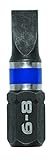 IRWIN 1899803 Impact Performance Series Screwdriver Insert Bit, 6-8 Slotted, 1-Inch, 2-Pack [並行輸入品]