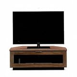 テレビ台 コーナー 完成品 幅100cm ブラウン 木製 北欧風 国産品 日本製