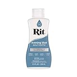 Craft County Rit 染料液 - 多色展開 - 240ml（8オンス） イブニングブルー