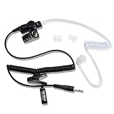 TWAYRDIO 2.5mm 1ピン ストレート型コネクタ アコースティックチューブ式 イヤホン 片耳 ヤエス､アイコム対応 タイピン型イヤホンマイク用 TC-617-1N