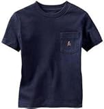 baby GAP kids ポケット付 Tシャツ 半袖（ネイビー）【月齢：1歳~5歳】（並行輸入品） (4YRS（4歳）)