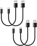 【BOEN】(4本セット)USB TYPE C ケーブル タイプC (USB A to USB C) 2A出力で超急速充電 USB2.0準拠品 0.5ｍ