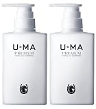 U-MA ウーマシャンプープレミアム【医薬部外品】薬用 スカルプケア エイジングケア アミノ酸 馬油 植物オイル ノンシリコン 日本製300ml (2本)