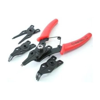 toolsisland 4way スナップリングプライヤー セット 軸用穴用両方対応 TH223