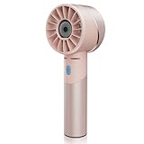 VICHTOP ハンディファン 扇風機 手持ち扇風機 携帯扇風機 卓上扇風機 小型 静音 4段階風量調節 2024最新 小型扇風機 USB充
