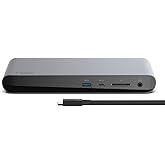 Belkin CONNECT Thunderbolt 3 Dock Pro 12 in 1 ドッキングステーション Macbook Pro / Macbook Air / iPad Pro / iMac / Windows 10対応 4Kデュアル/8