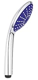 グローエ(GROHE) ユーフォリアモノ カラーズ ハンドシャワー(ブルー) TOTO/INAX/KAKUDAI/SANEI対応ホース用アダプタ付き (グローエジャパン公式・ 日本規格適合品)