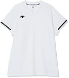 [デサント] Tシャツ 半袖 バレーボール 定番 吸汗速乾 ドライ ストレッチ 男女兼用 メンズ レディース 練習 WHT S