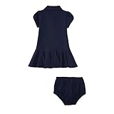 RALPH LAUREN DRESS ベビー・ガールズ カラー: ブルー