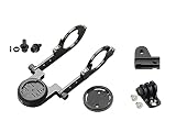REC-MOUNTS(レックマウント)「第三世代」タイプ19 ガーミン/キャットアイGPS(アベントゥーラ) 用 コンボマウント(タイプ2 GP-K400A+GP-CATHL1付き)【N19-CAT3+GP】ハンドルのクランプ径31.8mm用(標準サイズ）