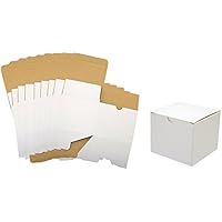 高儀 ギフトボックス ホワイト 120&times;120&times;H100mm 10個セット  化粧箱 ラッピング 4907052981232