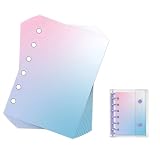 リフィル 単品 シール帳 A7 オーロラ シール台紙 透明 キラキラ 大人 剥がせる かわいい (オーロラ, A7サイズ)