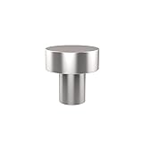 Allied Brass 107-SCH Decorative Cabinet Knob, Satin Chrome [並行輸入品]