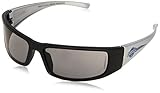 Harley Davidson HD1401 Safety Eyewear with Black Frame, Silver Mirror Lens Tint and Anti-Scratch Har