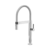 Blanco 441624 Culina Mini 1.8 GPM Kitchen Faucet with Pull Down Spray, Small, Chrome [並行輸入品]