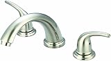 Olympia Faucets P-1141T-BN Two Handle Roman Tub Trim Set, PVD Brushed Nickel Finish [並行輸入品]
