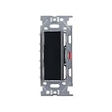スガツネ工業 埋込シングルスイッチ AC300V 15A ソフトブラック PXP-J-NKW01008-SB