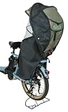MARUTO(マルト) 自転車用 チャイルドシート シェル型レインカバー horo!(ホロ)-バージョン6 カーキ D-5RG6-O