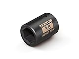 TEKTON 47773 1/2-Inch Drive by 18mm Shallow Impact Socket, Cr-V, 6-Point [並行輸入品]