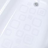 (スリップエックス・ソリューションズ) SlipX Solutions 粘着テープ付き浴槽滑り止めシート 角型 21枚 ホワイト 03820-1