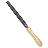 ワタオカ (WAVUB) ワタオカ (WATVX) アルミ用ヤスリ柄付 150mm 半丸