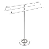 Allied Brass TS-30-SCH Free Standing Double Arm Towel Holder, [並行輸入品]