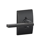 Schlage f170lat716cen世紀コレクションLatitude装飾トリムレバー、Aged Bronze Schlageロック会社