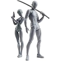 Amazon | PATAJP4U デッサンモデル デッサン人形素体漫画 男性お
