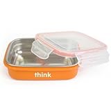 The Bento Box - BPA Free -Orange 2 pack by Thinkbaby [並行輸入品]