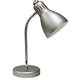 Mainstays Silver Desk Lamp, CFL Bulb Included [並行輸入品]