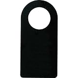 エンビ ドアプレート (無地) 【DP-013】黒 [えいむ ホテル ルーム 客室 ドアノブ サイン 印刷無し注意]