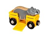 BRIO 木製レール 知育玩具 ゾウとワゴン 対象年齢 3歳~ 33969 誕生日 クリスマス プレゼント 室内遊び 男の子 女の子 脳トレ 集中力