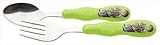 Zak Design Nickelodeon Turtles TNTG-3180 Easy Grip Flatware-Spoon and Fork Set, Pack Of 6 by Zak Des