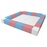 お子様の遊びスペース用 キッズブロック Bセット 230×230cm(B340-B-SET-S9) (ミックス)