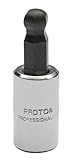 Stanley Proto J47703/16B 1/4-Inch Drive Ball End Hex Bit Socket, 3/16-Inch by Stanley-Proto