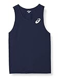 [アシックス] 陸上ウエア ランニングシャツ XT1038 キッズ ネイビー 日本 140 (日本サイズ140 相当)