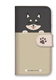 スマホケース Galaxy A7 SM-A750C ギャラクシーA7 ケース カバー 手帳型 手帳型ケース 柴犬 黒柴 可愛い かわいい 白柴 柴犬グッズ 絵 しばけん しばいぬ 芝犬 豆柴 カラー05