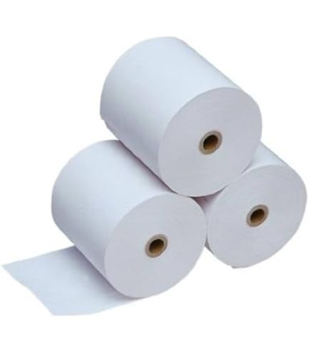 Amazon.co.jp: クリエイティア 感熱レジロール紙 高保存 幅58mm×長さ