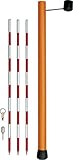 精密ピンポール Sセット(赤白) 2段石突付 WSP-SIS 大平産業